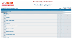 Desktop Screenshot of forum.matbud.pl